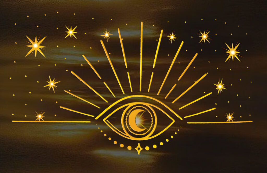 검은밤하늘 반짝이는 별로 포샵 작업